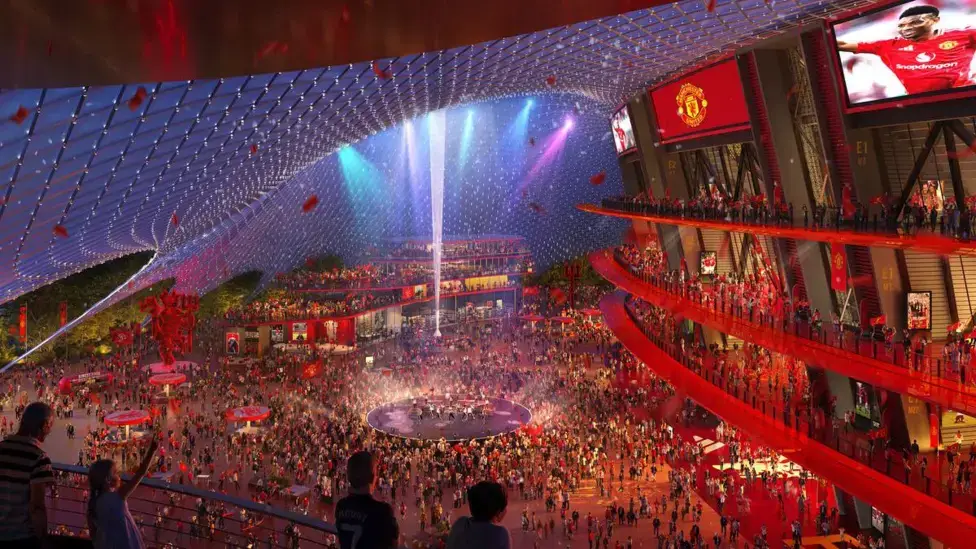 Sir Jim Ratcliffe said it will be the 'world's greatest football stadium' (Manchester United)