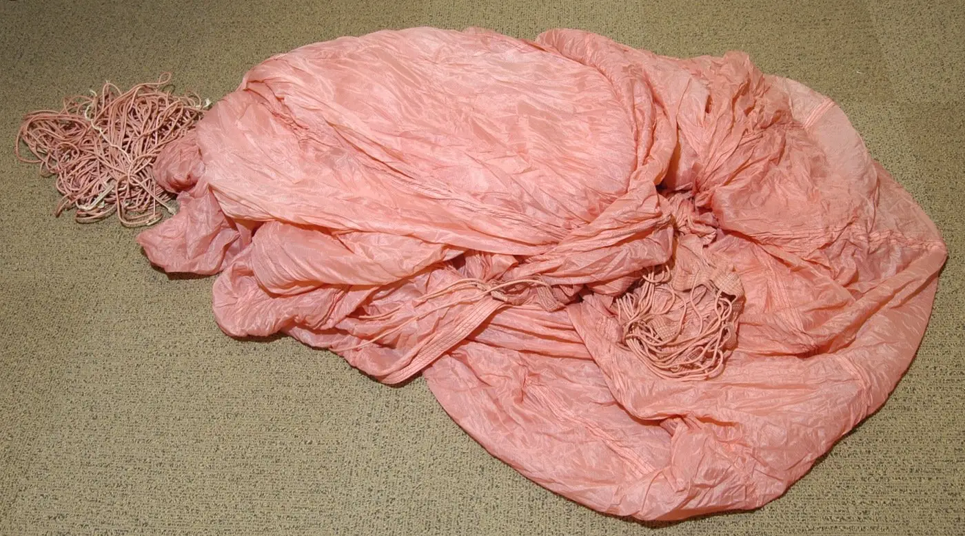 One of the unused parachutes Cooper requested but never used (FBI)