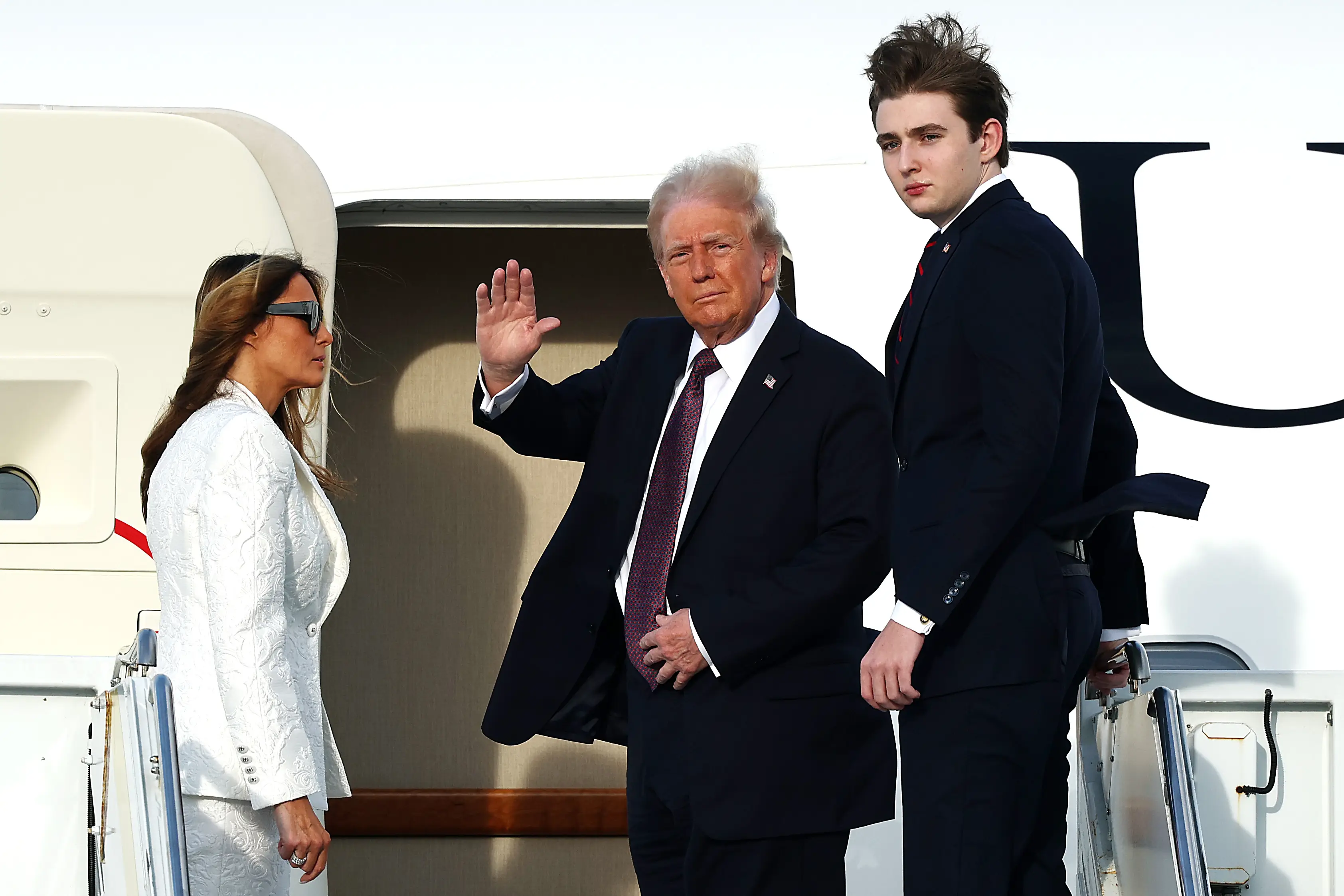 He is the only child of Donald and Melania Trump (Michael M. Santiago/Getty Images)