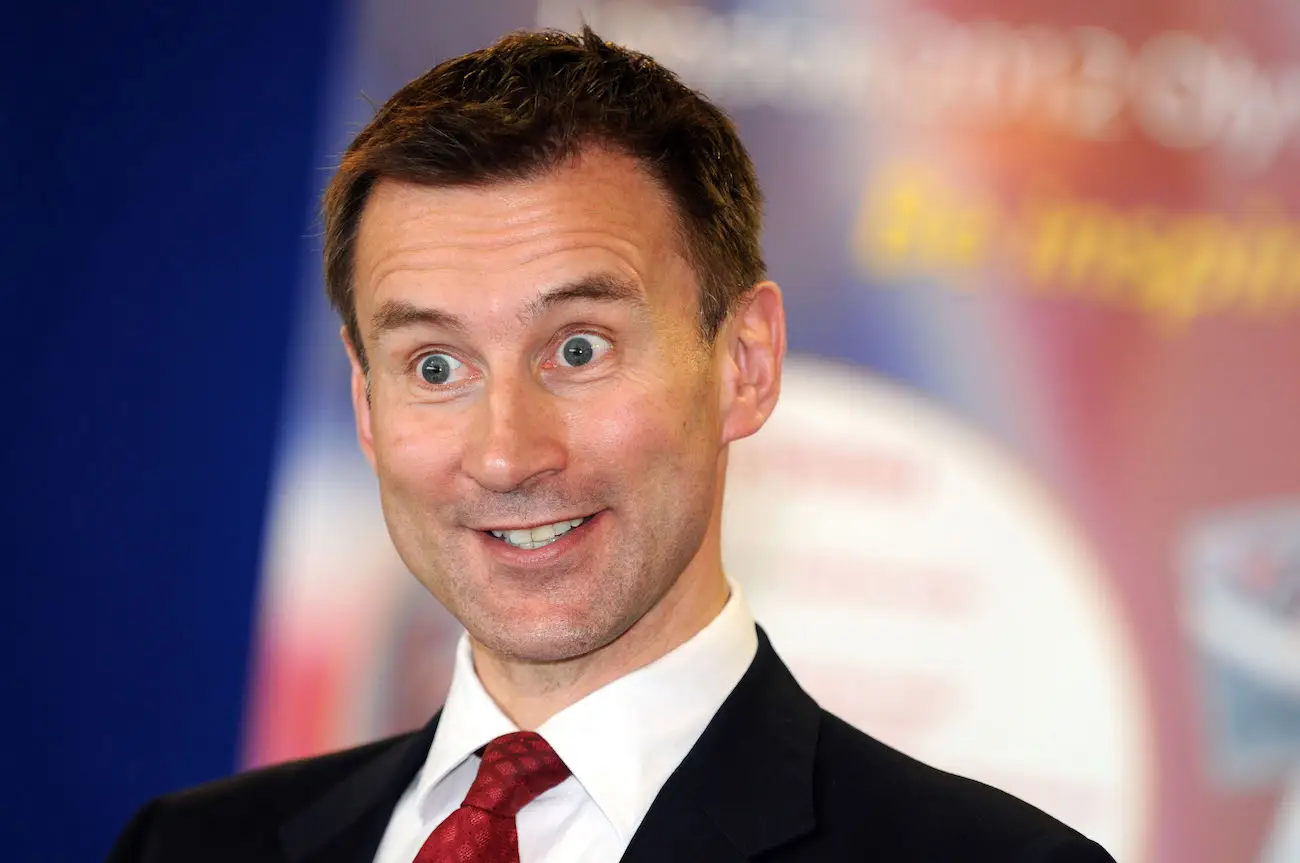 Jeremy Hunt.