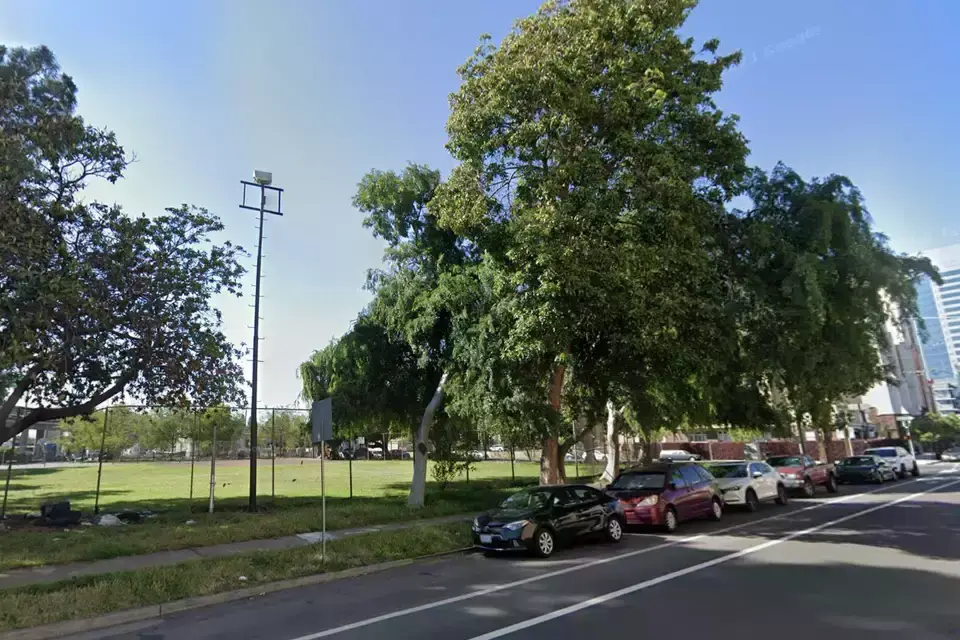 What the park looks like today (Google Maps)