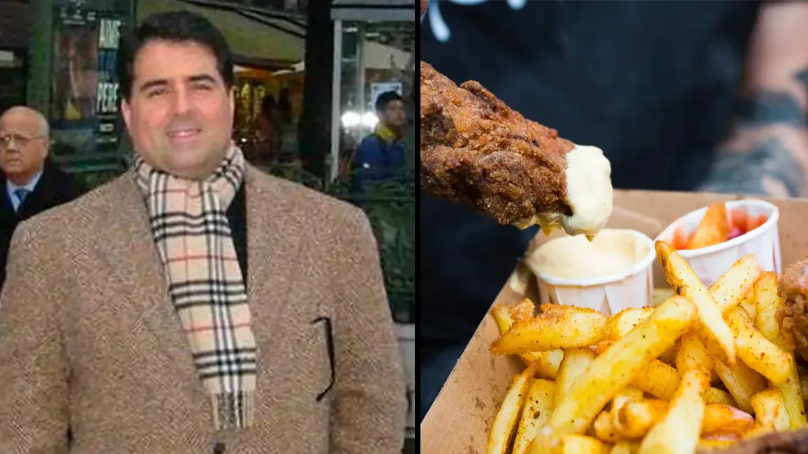 Man's Rare Illness Caused Him To 'Turn Grey' When He Gave Up Fast Food