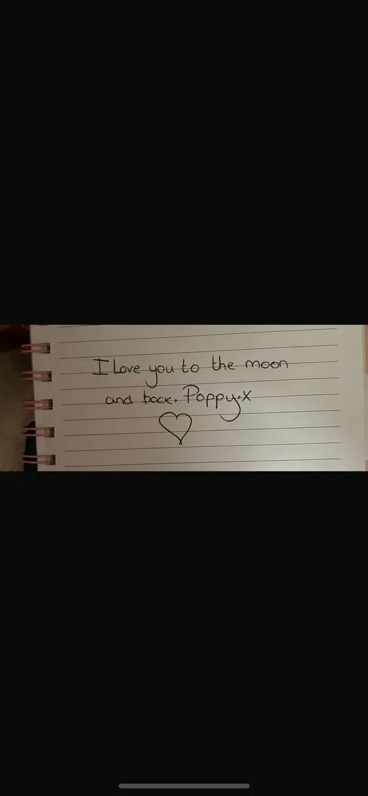 A note from her 12-year-old daughter (GoFundMe)