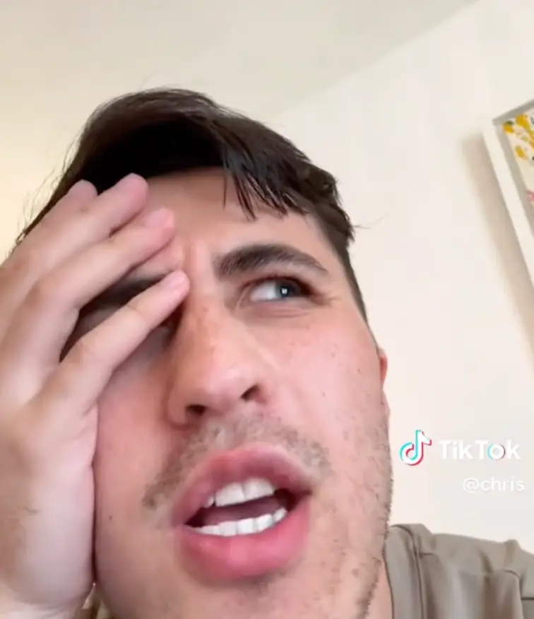 There was a familiar face onboard who it took Chris a second to recognise.