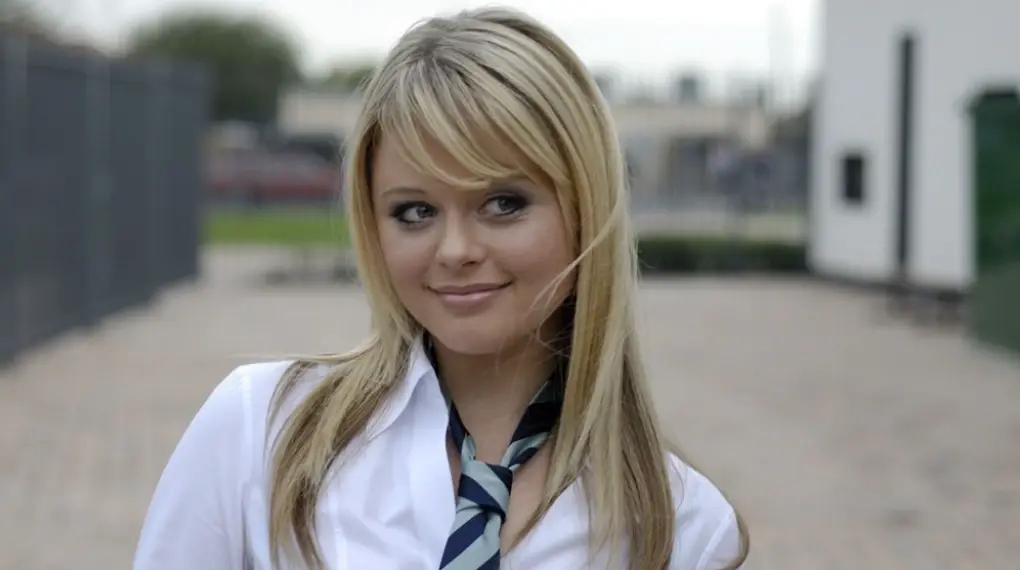 Emily played Charlotte in the show (Channel 4)