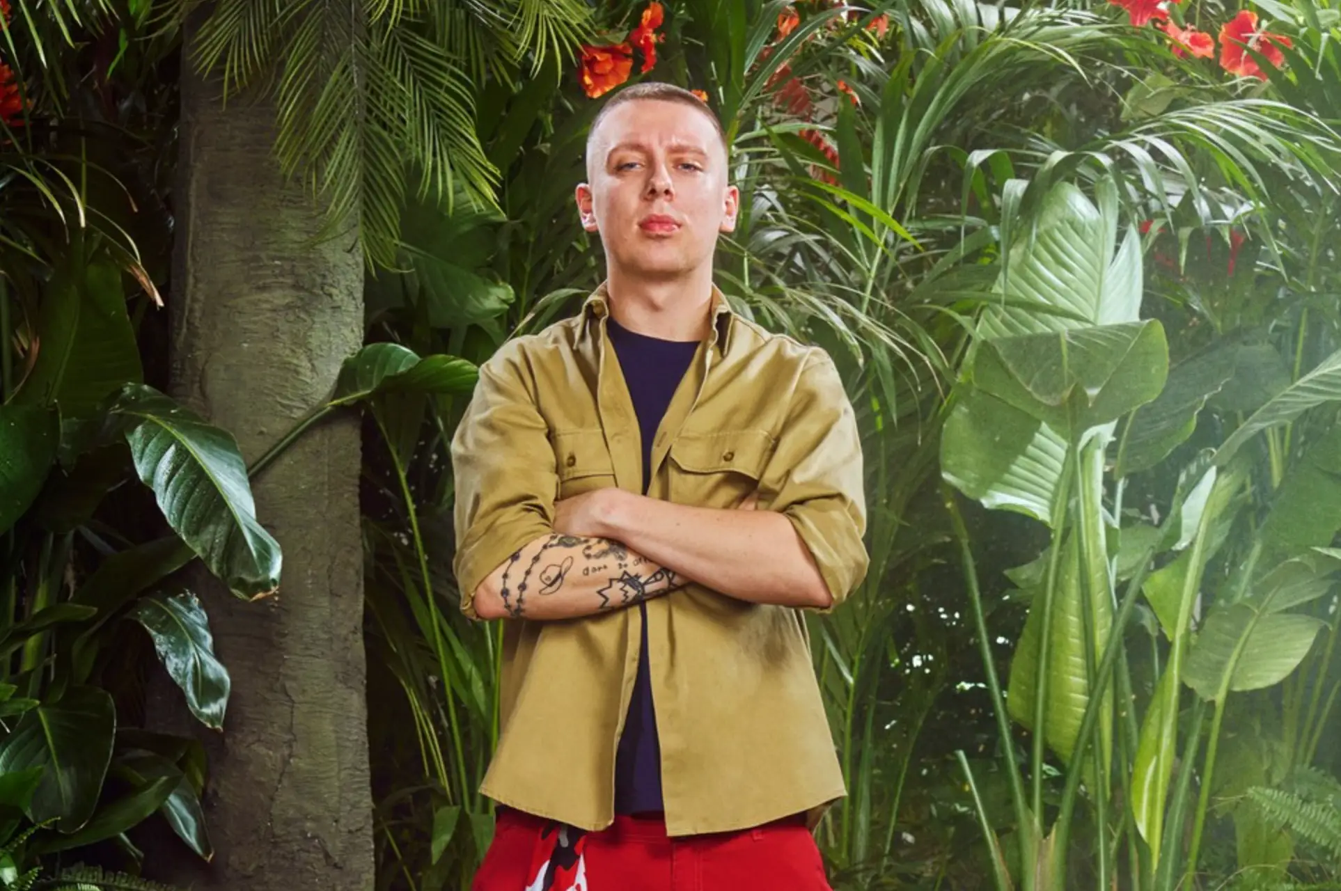 Aitch is currently entertaining the masses on I'm a Celeb but his relationship status was once the talk of the internet (ITV)