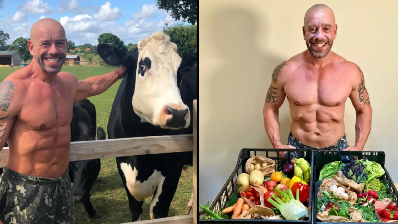 Vegan bodybuilder says eating meat doesn’t make you manly