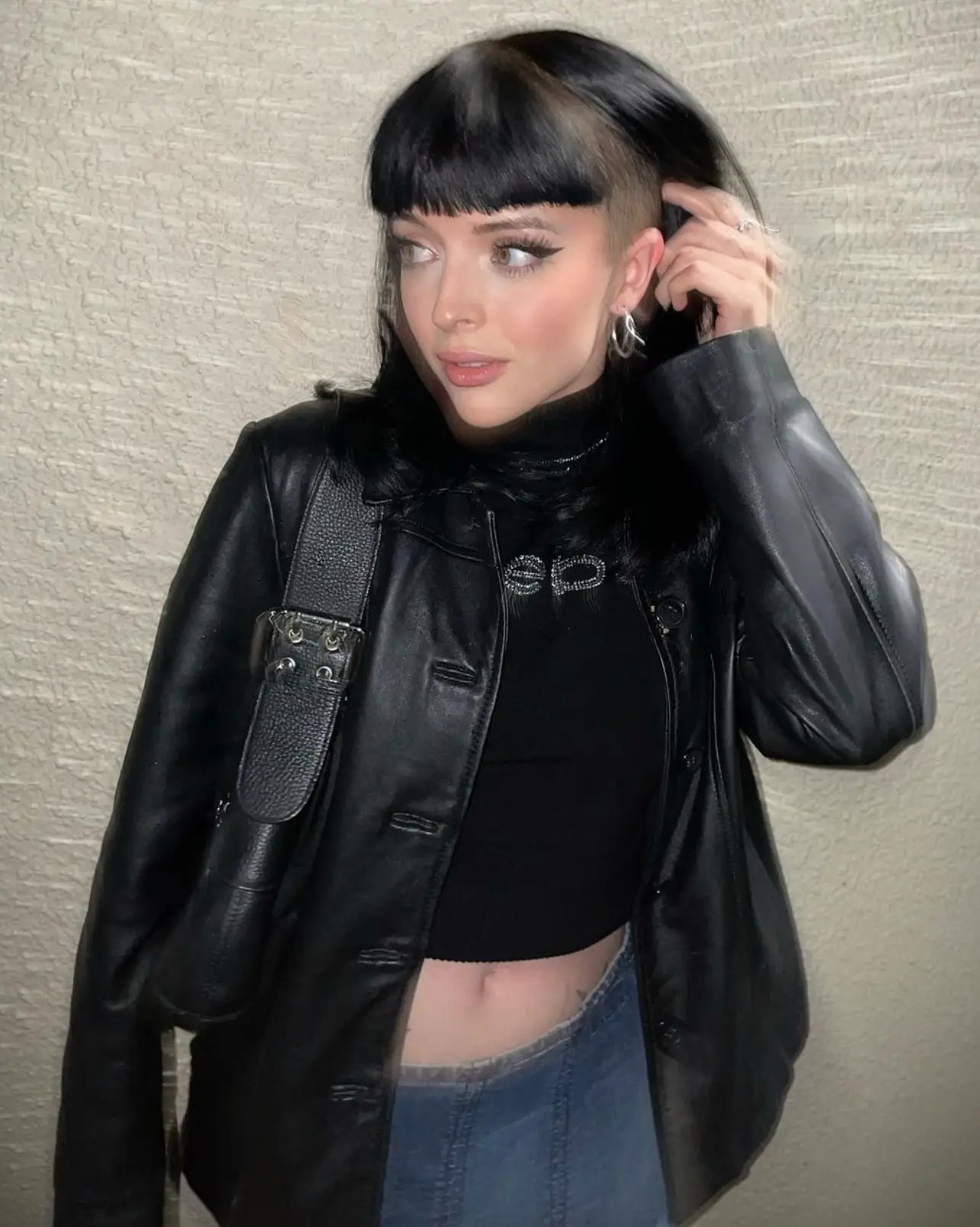 The mum says her daughter Frankie doesn't believe it's her in the Christmas film.