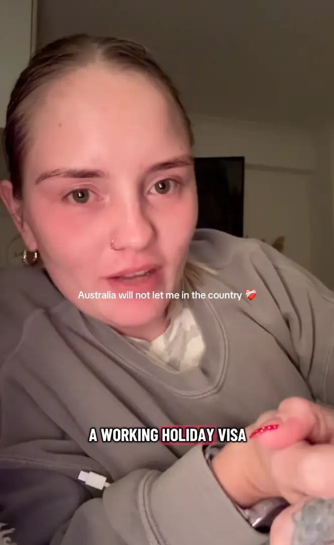 The backpacker was in tears when explaining the situation to followers (Instagram/Rsparks.travel)