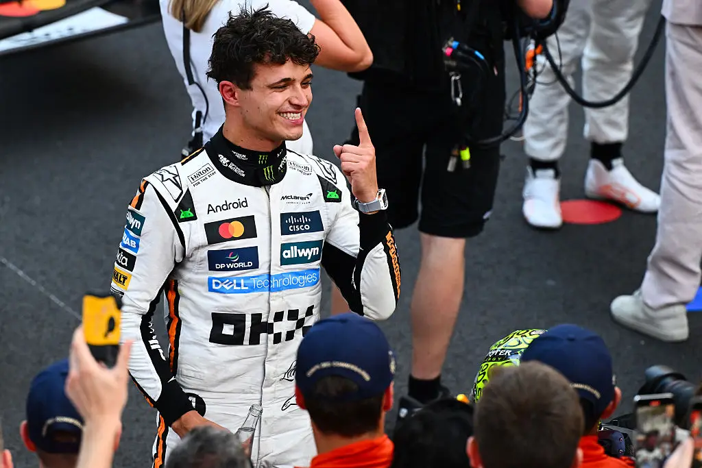 Lando Norris won the Monaco Grand Prix last week. (Image: Getty)