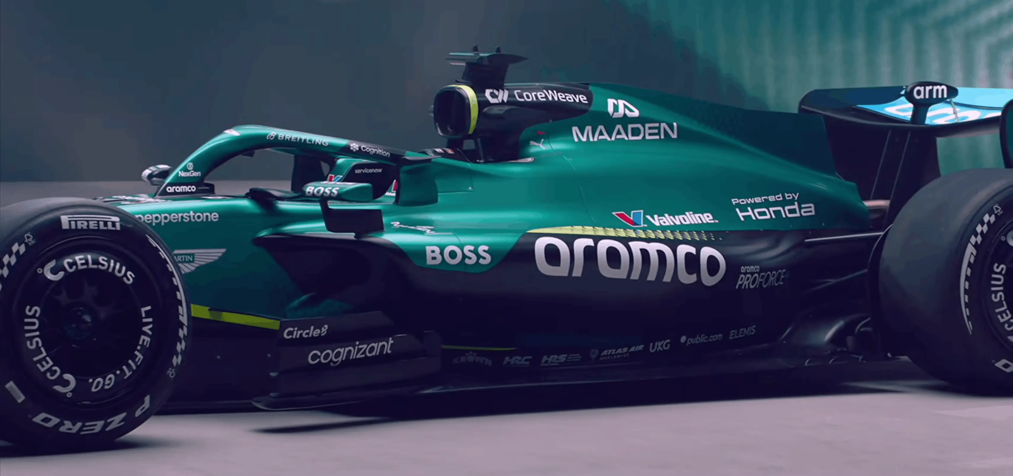 Image: YouTube/Aston Martin Aramco F1 Team