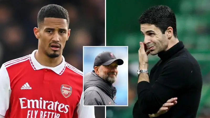 Arsenal team-news 'leak' as Arteta dealt Saliba blow ahead of Liverpool clash