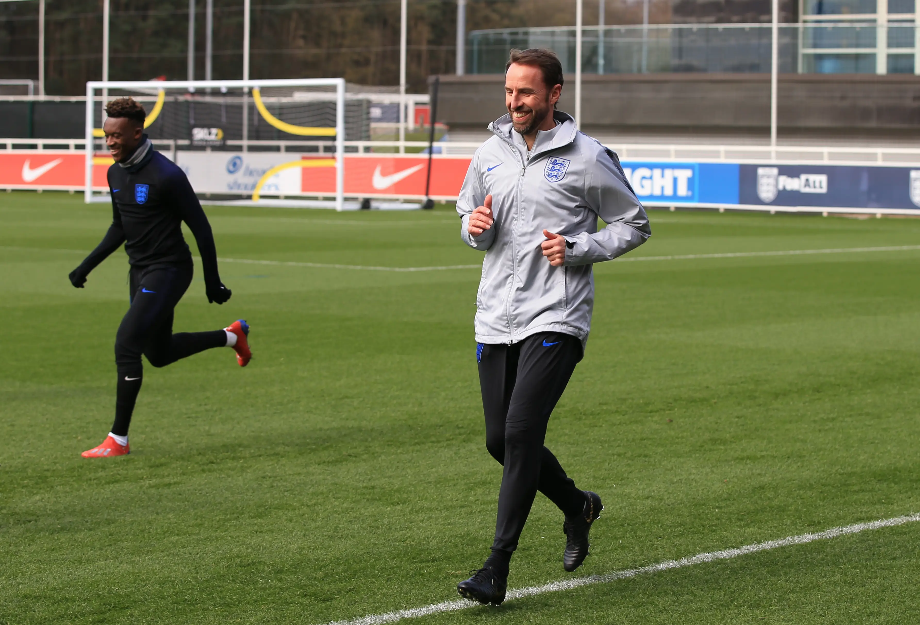Hudson-Odoi played for Gareth Southgate's England in 2019. Image credit: Getty