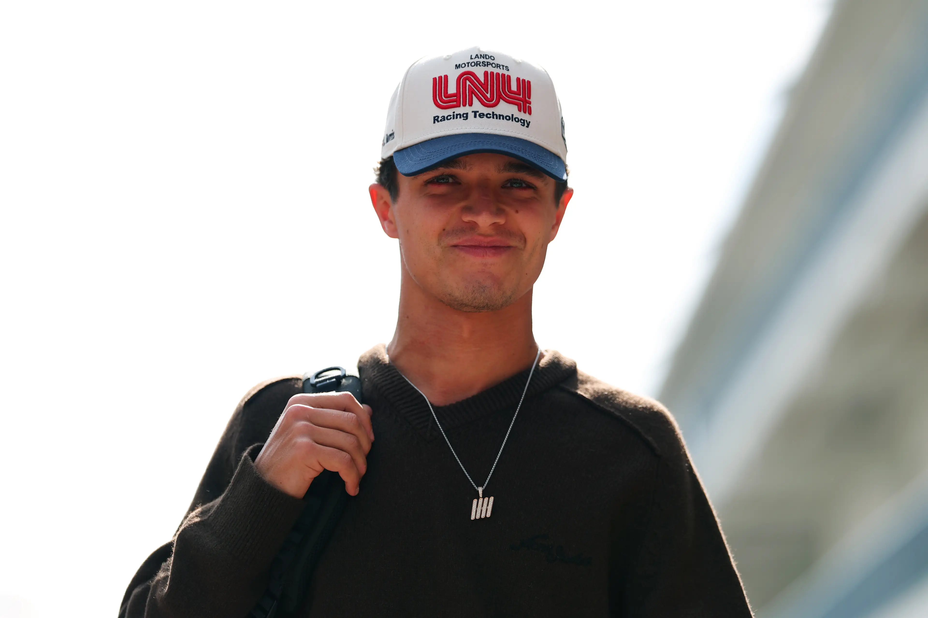 Lando Norris is set to face punishment from McLaren. (Image: Clive Rose / Staff via Getty)