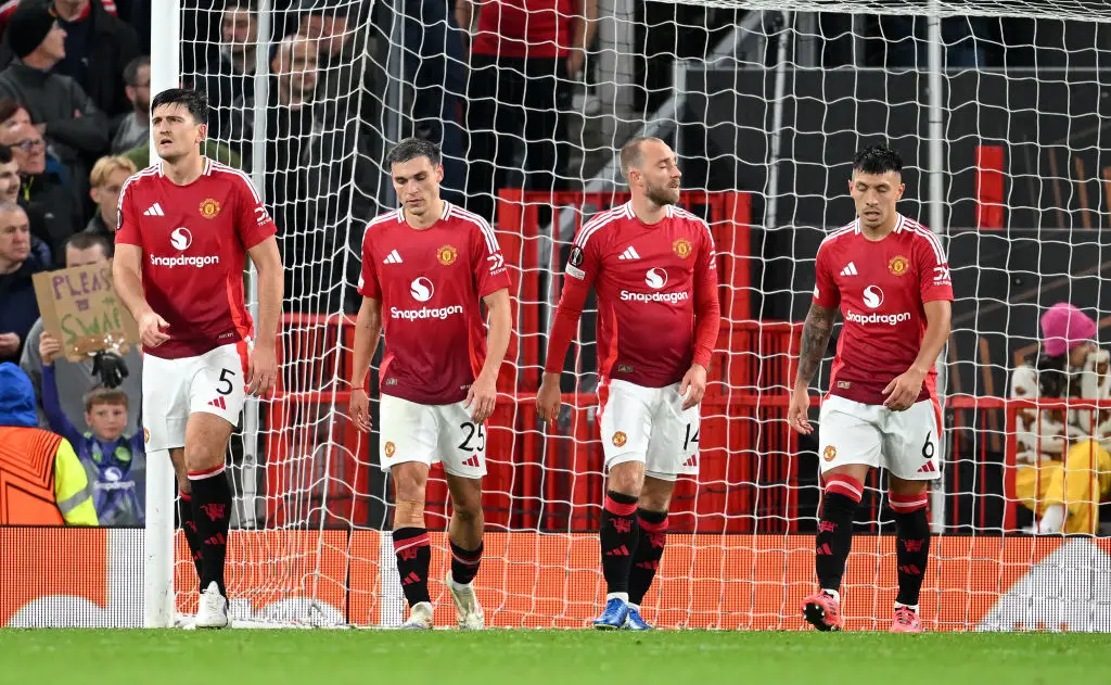 Man Utd players react after conceding against FC Twente -