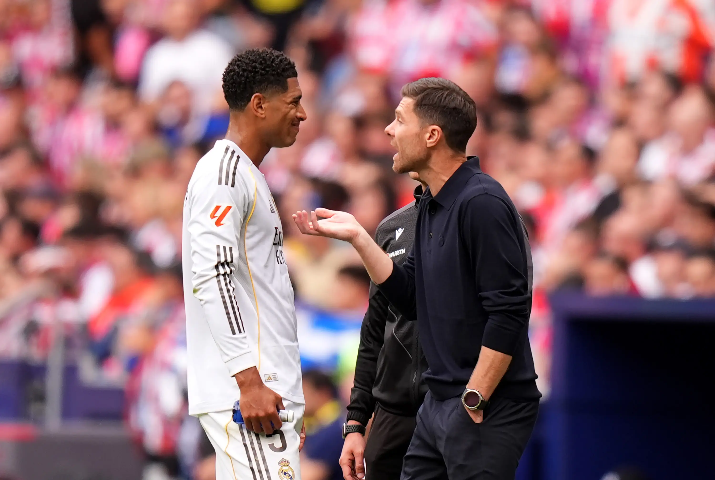 Jude Bellingham and Xabi Alonso (Image: Getty)
