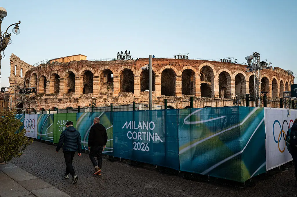 The Milan-Cortina closing ceremony will take place at Verona Olympic Arena (Credit:Getty)