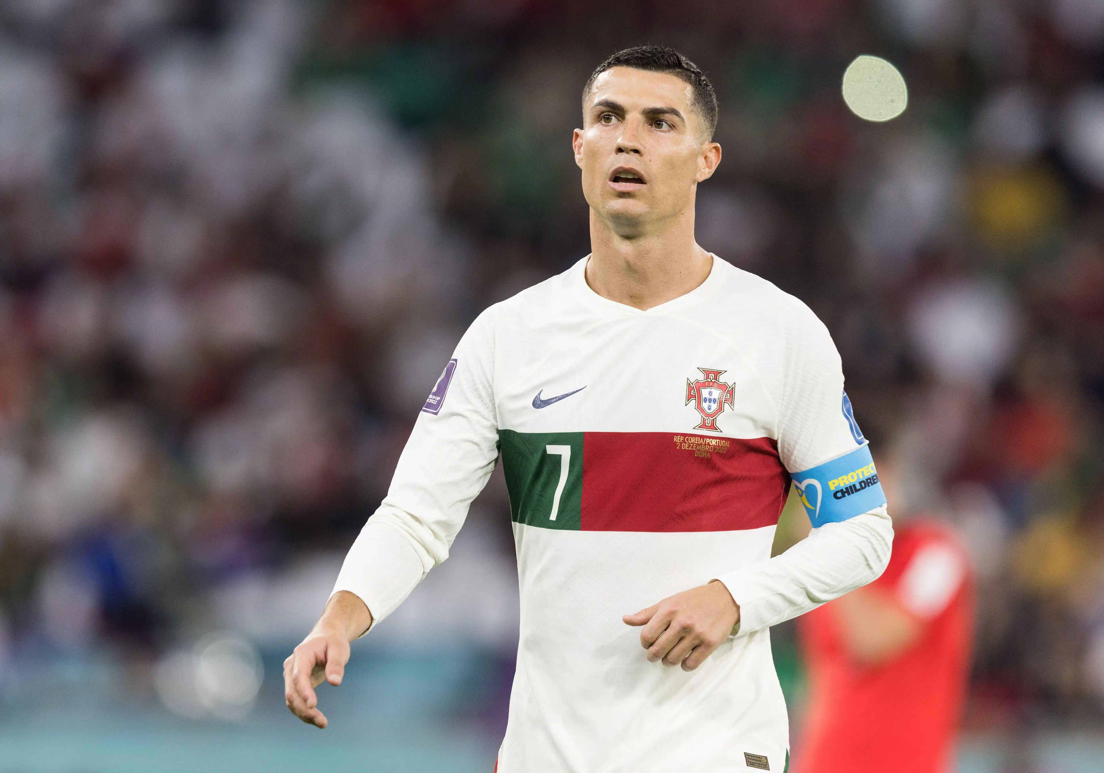Cristiano Ronaldo in a action for Portugal. Image: Alamy 