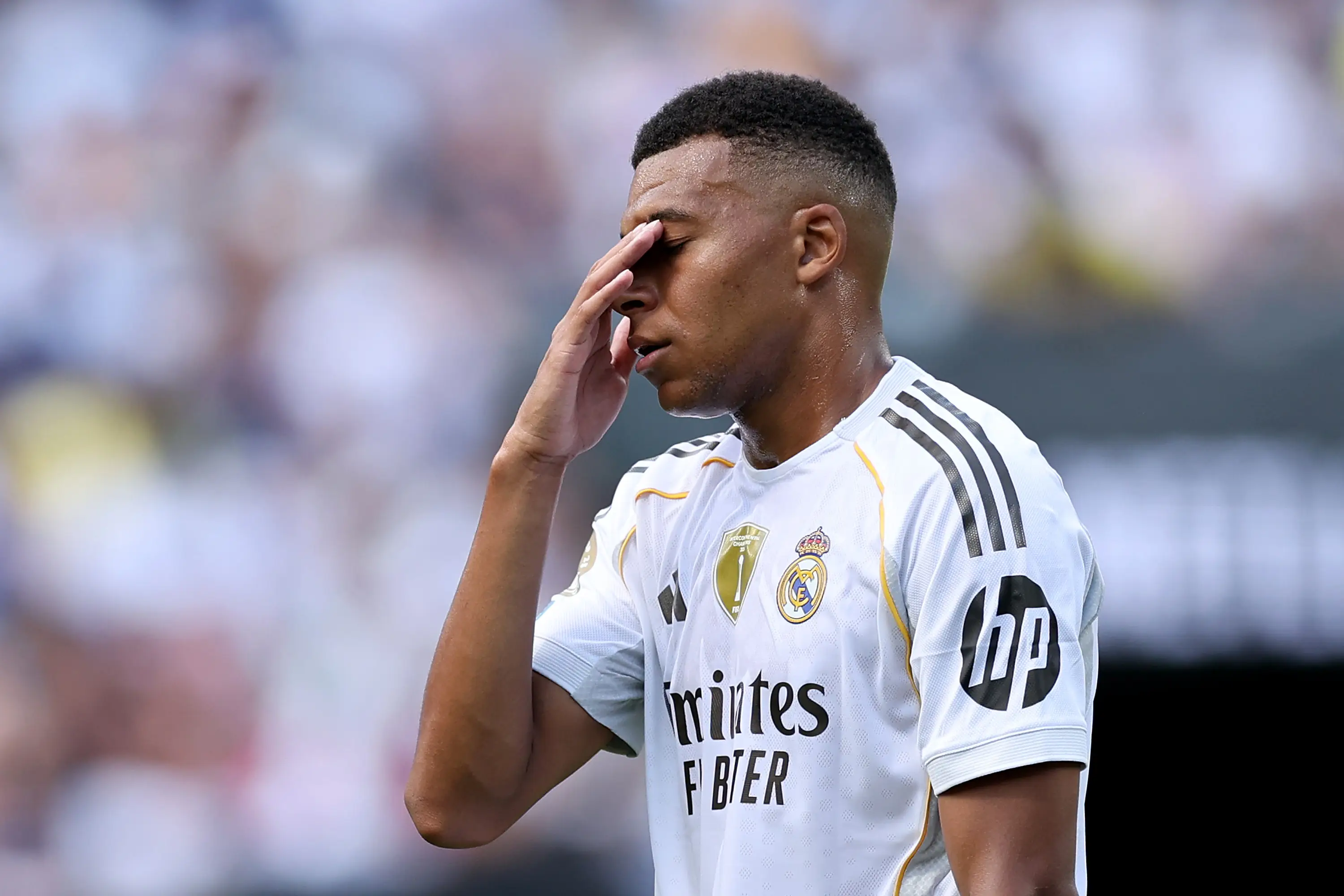 Real Madrid's Club World Cup campaign has come to an end following their defeat to Paris Saint-Germain. Image: Getty 