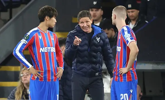 Oliver Glasner has been at Palace since January 2024 (Image: Getty)