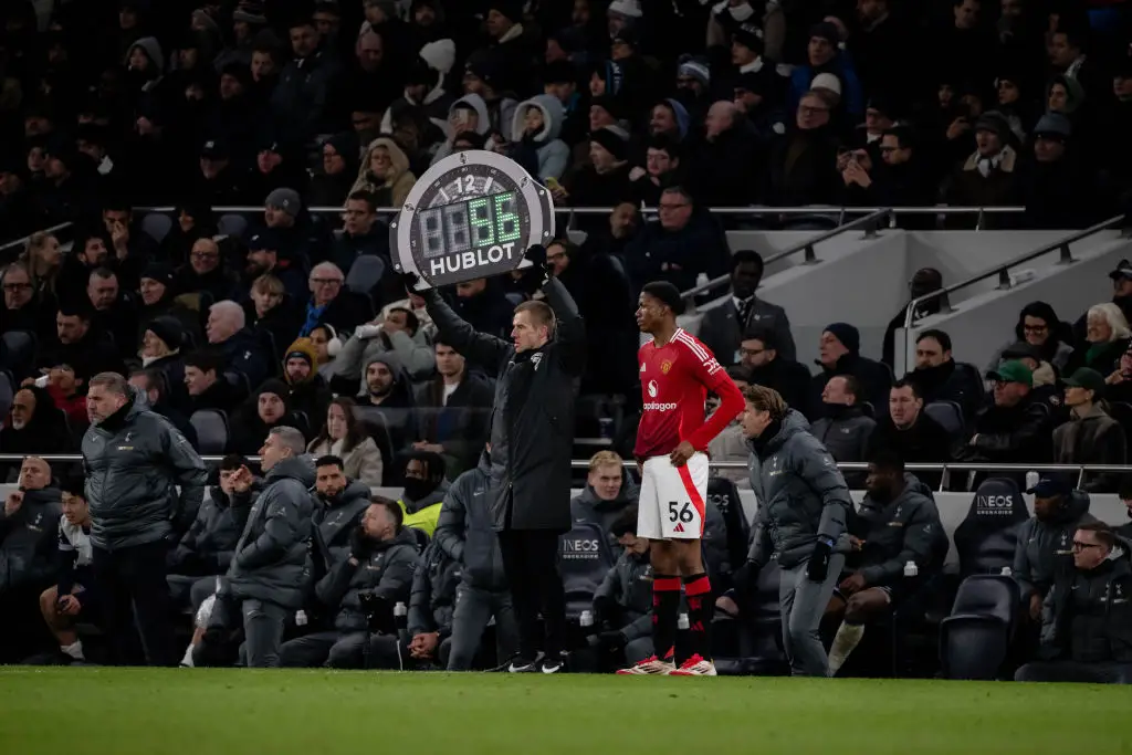 Chido Obi made his Premier League debut in Man Utd's 1-0 defeat to Spurs (Image: Getty)