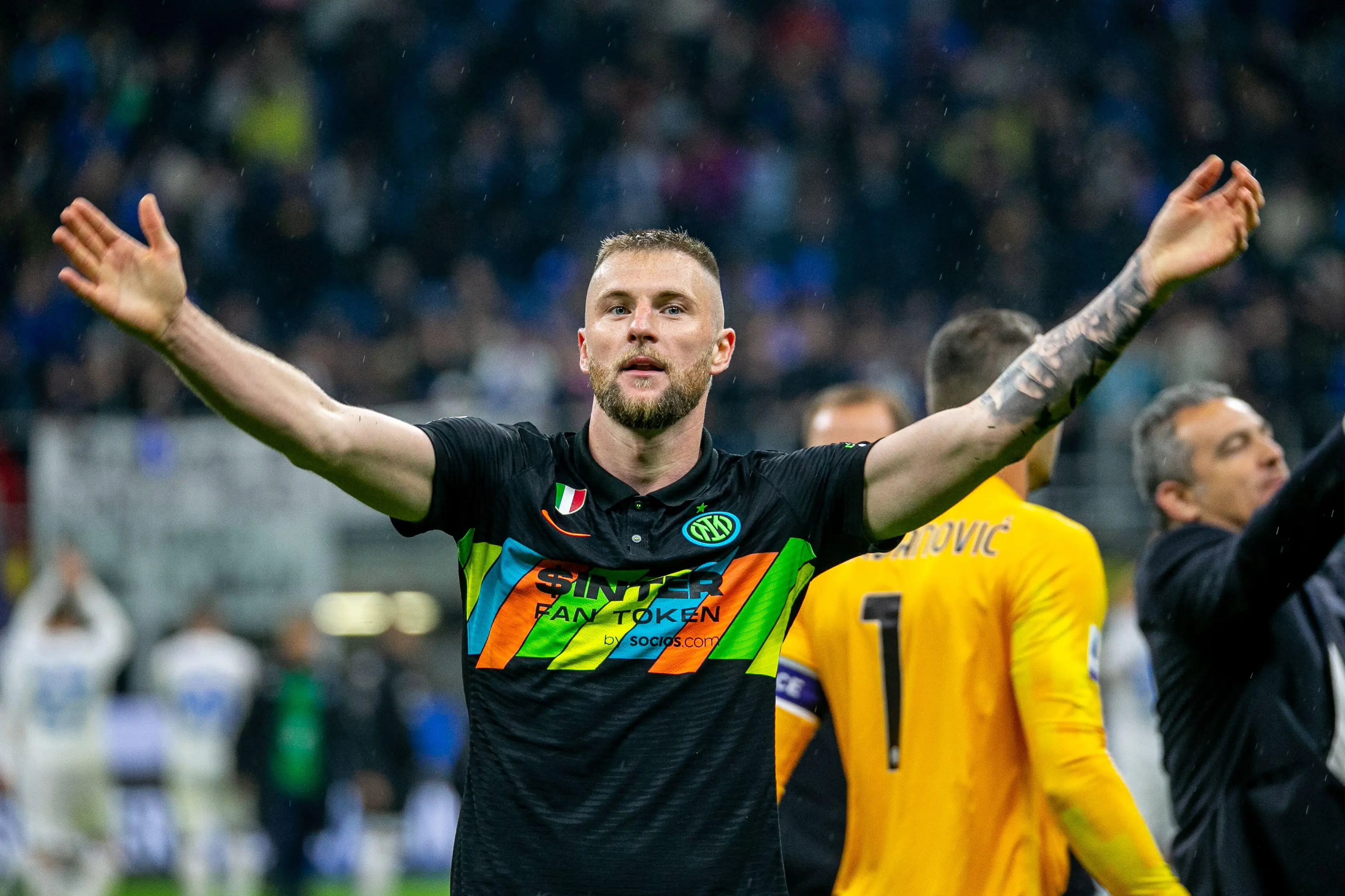 Milan Skriniar can leave Inter Milan in the summer. (Alamy)