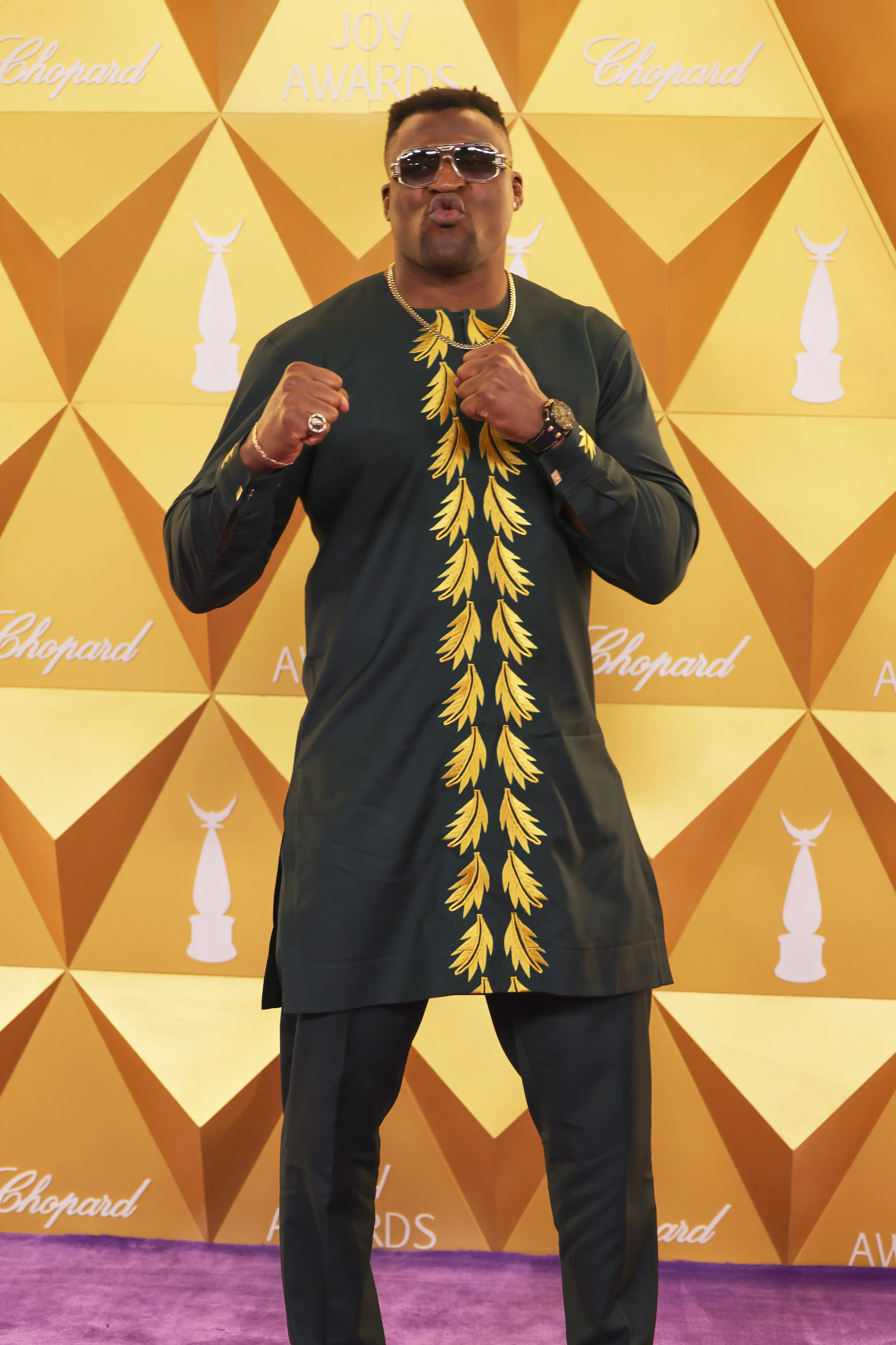 Ngannou is yet to respond to the claims made. Image: Getty