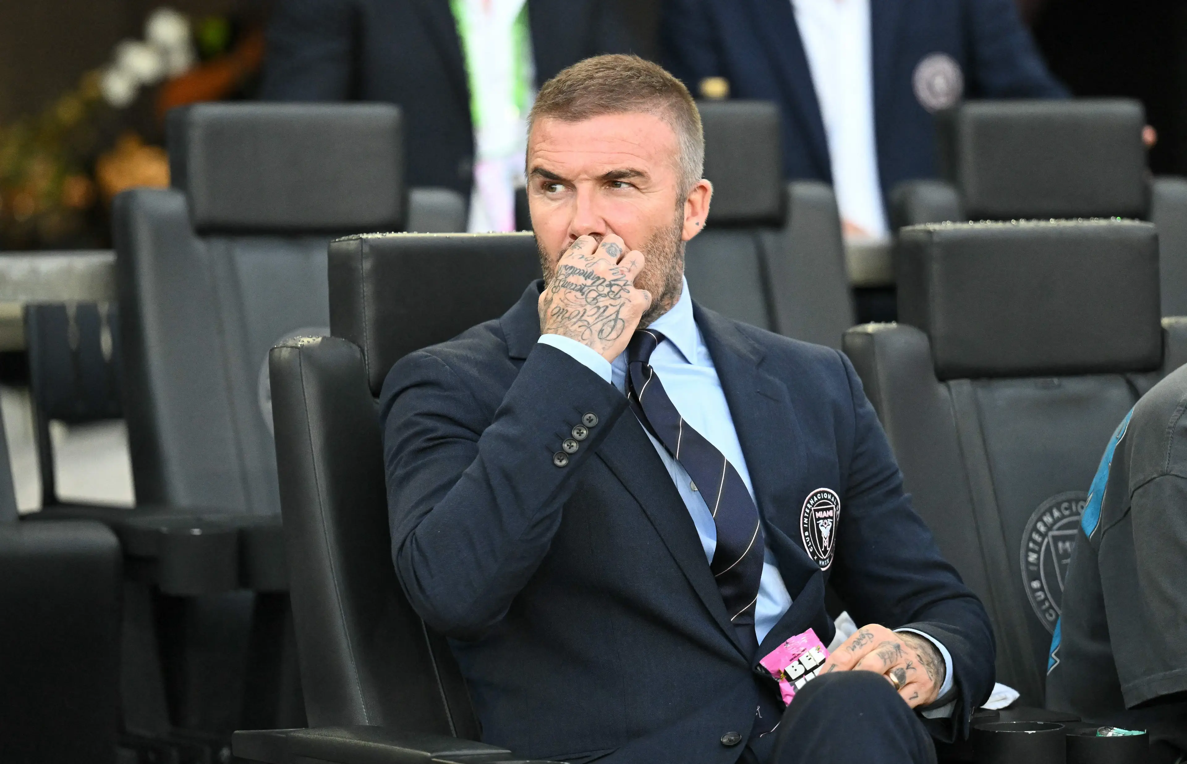 Beckham has stakes in Inter Miami and Salford City. Image: Getty