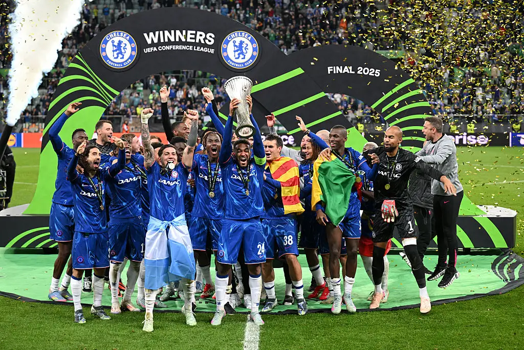 Chelsea won the Conference League on Wednesday (Credit:Getty)