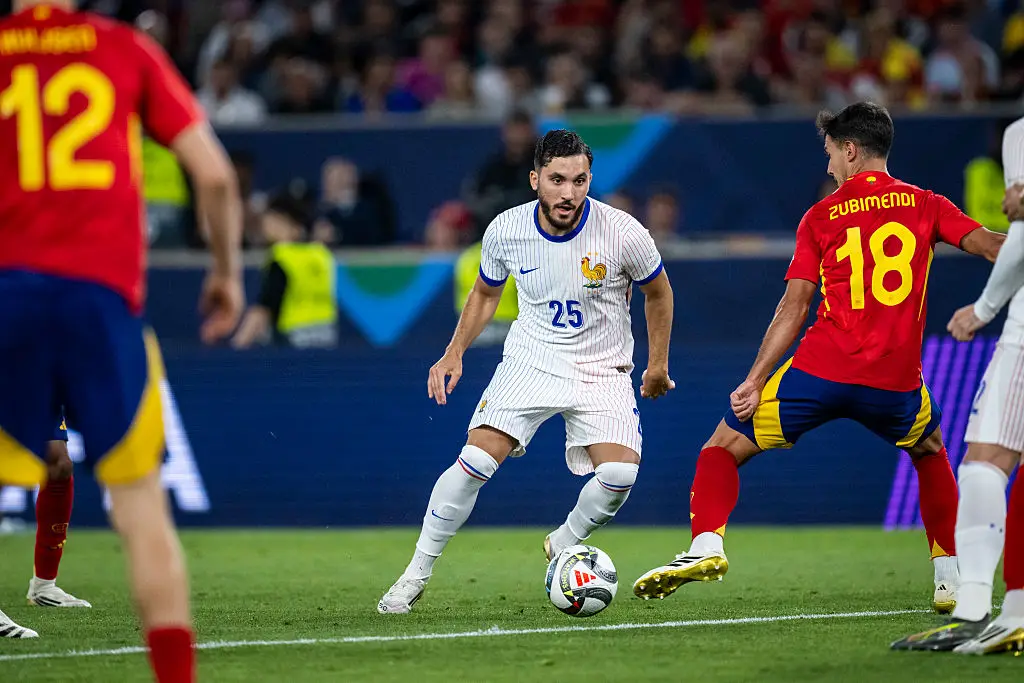 Rayan Cherki impressed during France's Nations League clash with Spain. (Image: Getty)