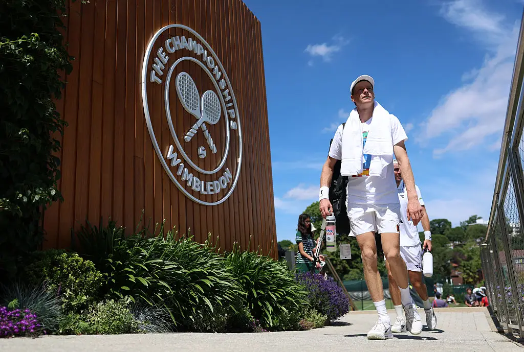 Jannik Sinner is among the favourites to win Wimbledon this year. (Image: Getty)