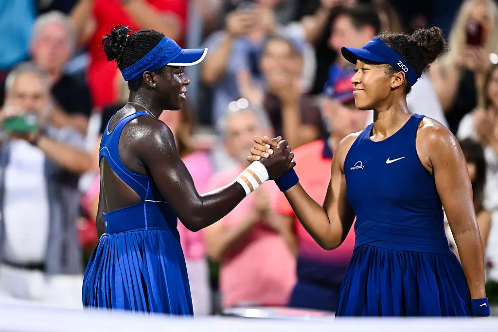 Victoria Mboko defeated Naomi Osaka (Credit:Getty)