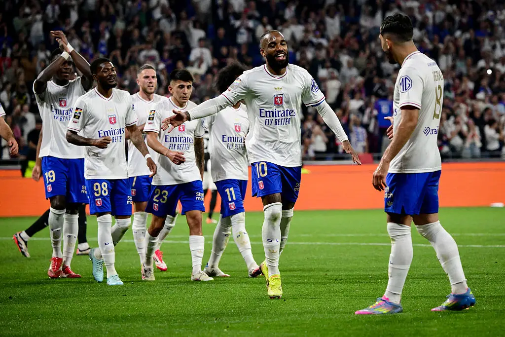 Lyon have been demoted to Ligue 2 (Credit:Getty)