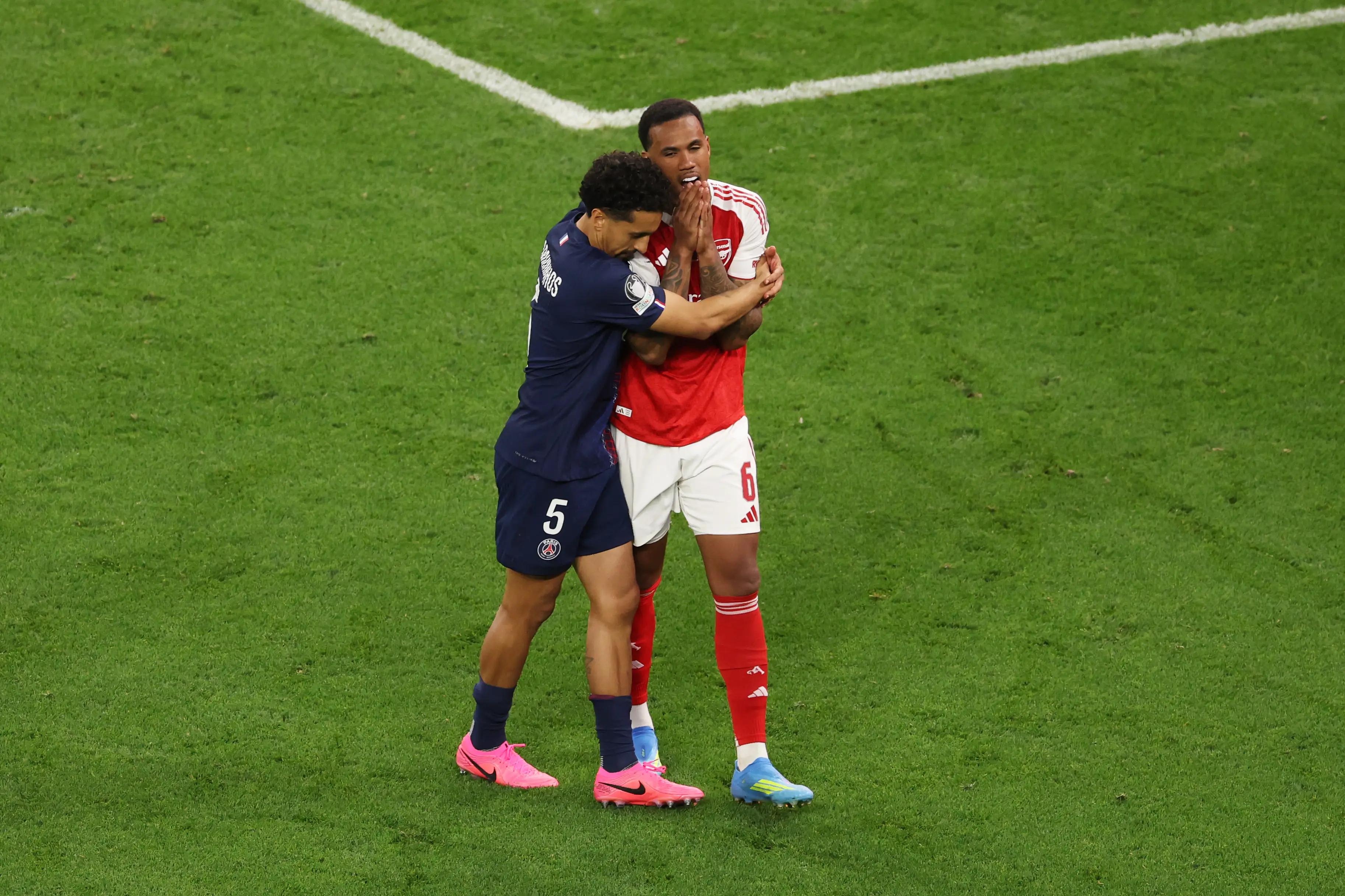 PSG beat Arsenal in last season's final. Image credit: Getty