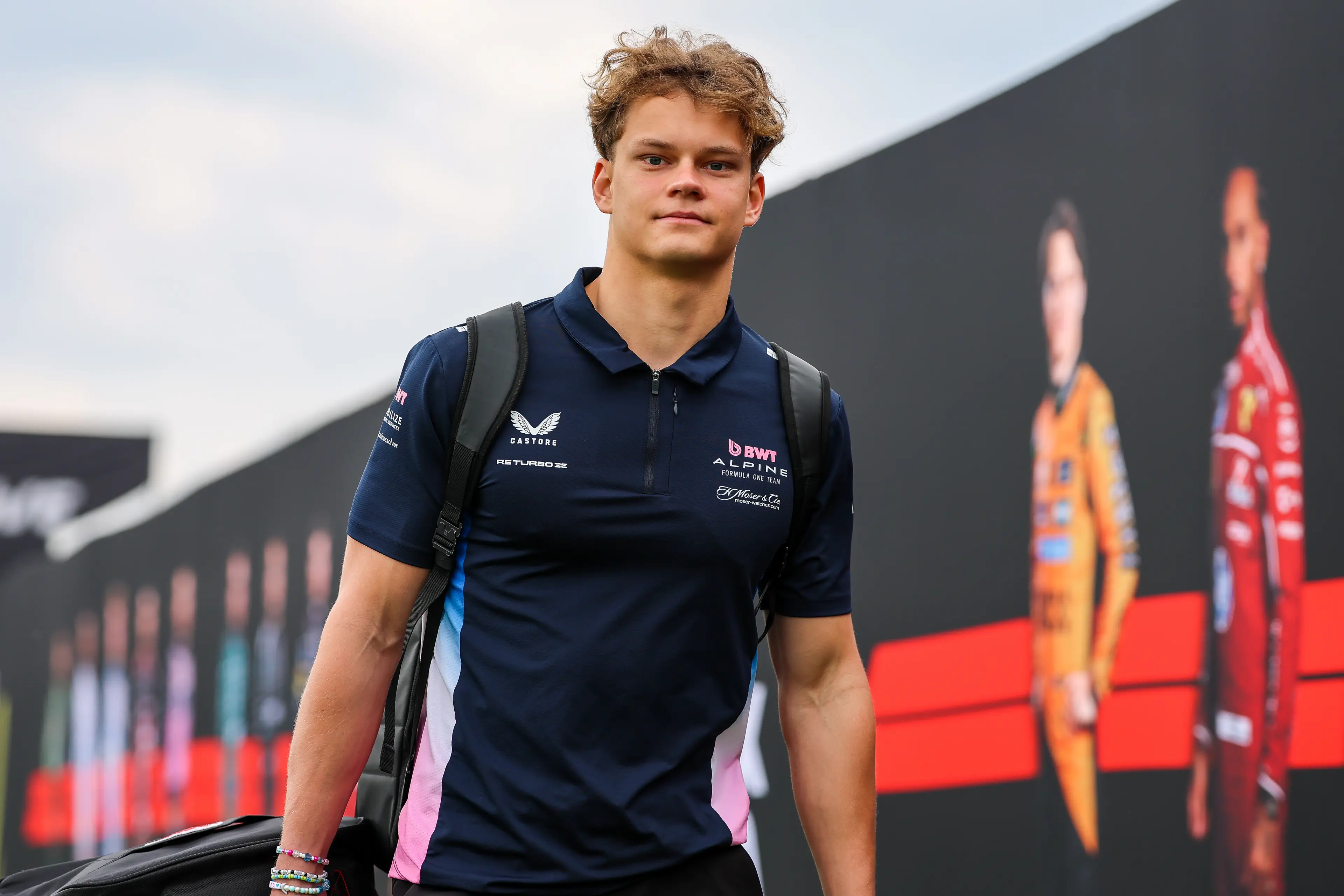 Paul Aron, 21, is expected to make his F1 debut this weekend at the British Grand Prix. Image: Getty