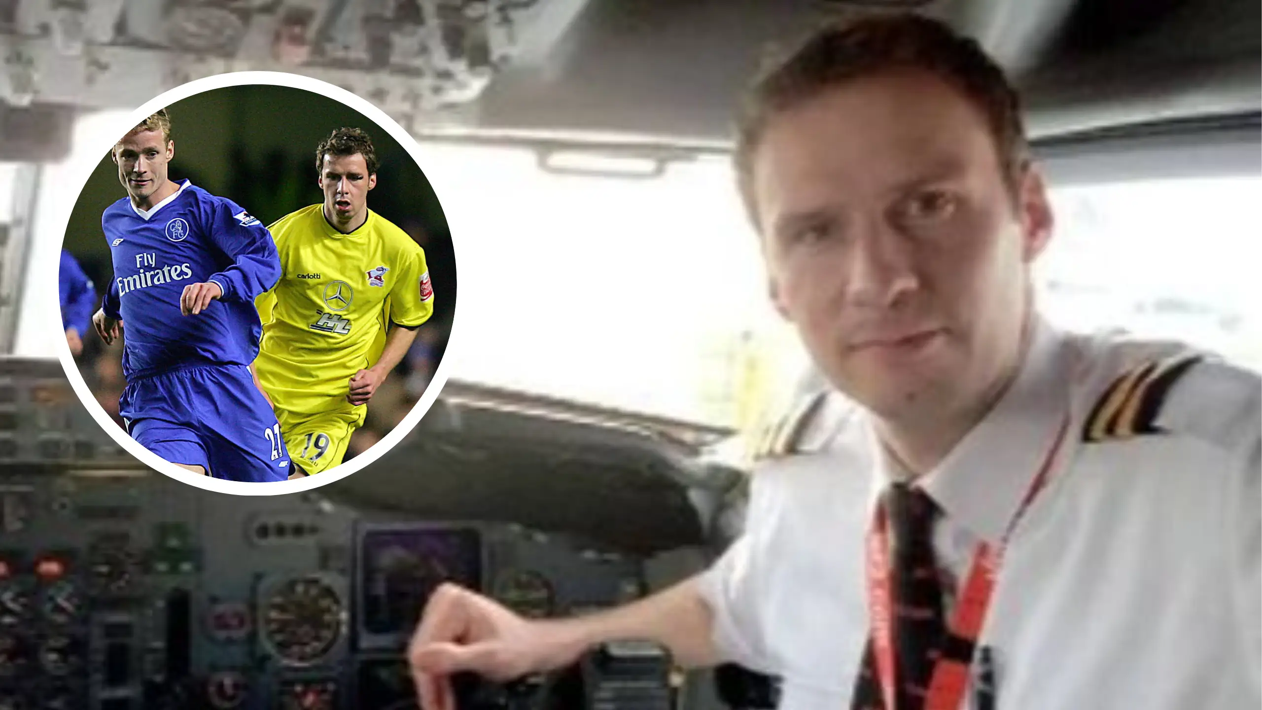 Ex-Premier League player became Jet2 pilot after retiring from football at the age of 27