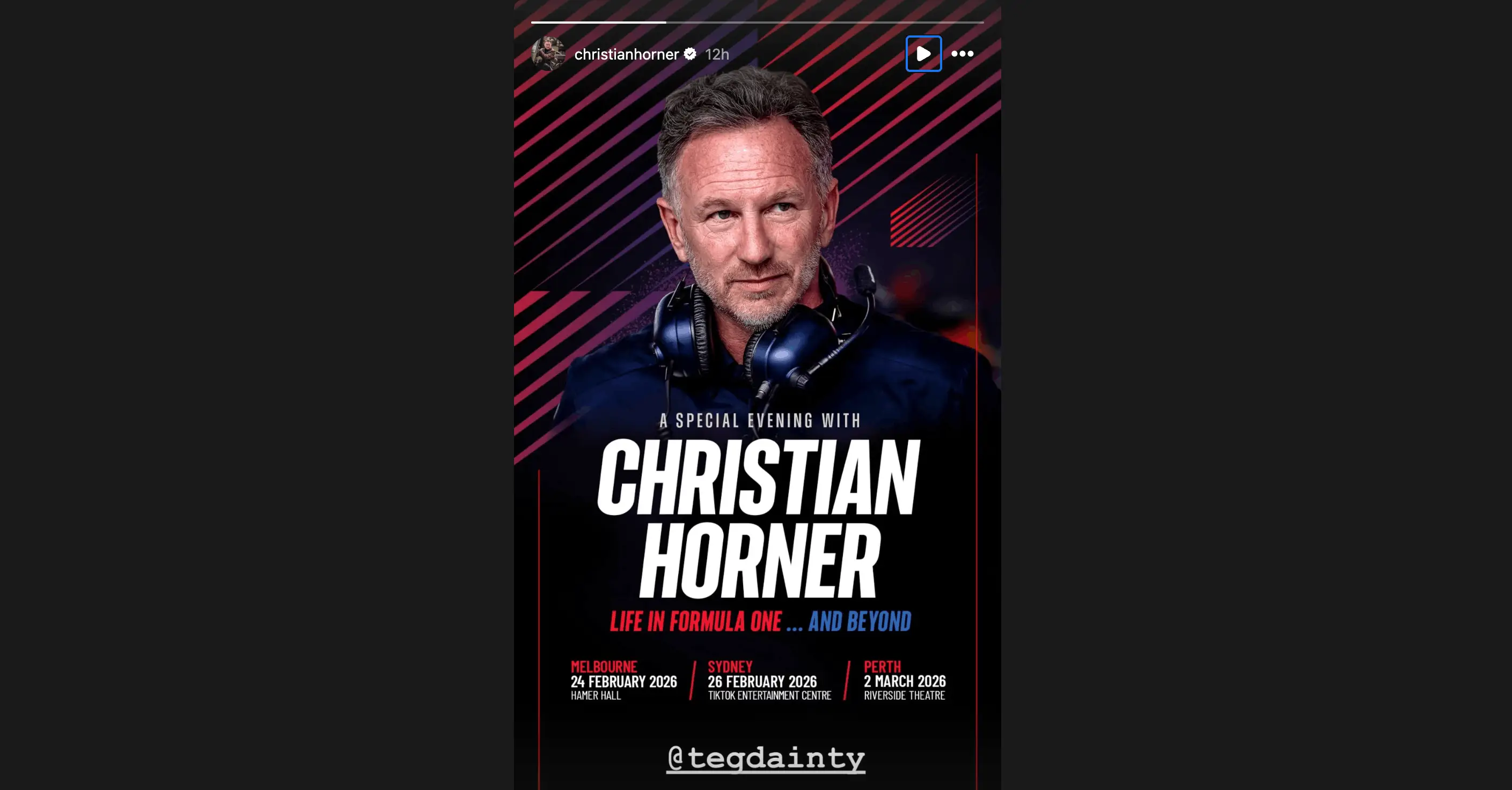 Image: Instagram/@christianhorner