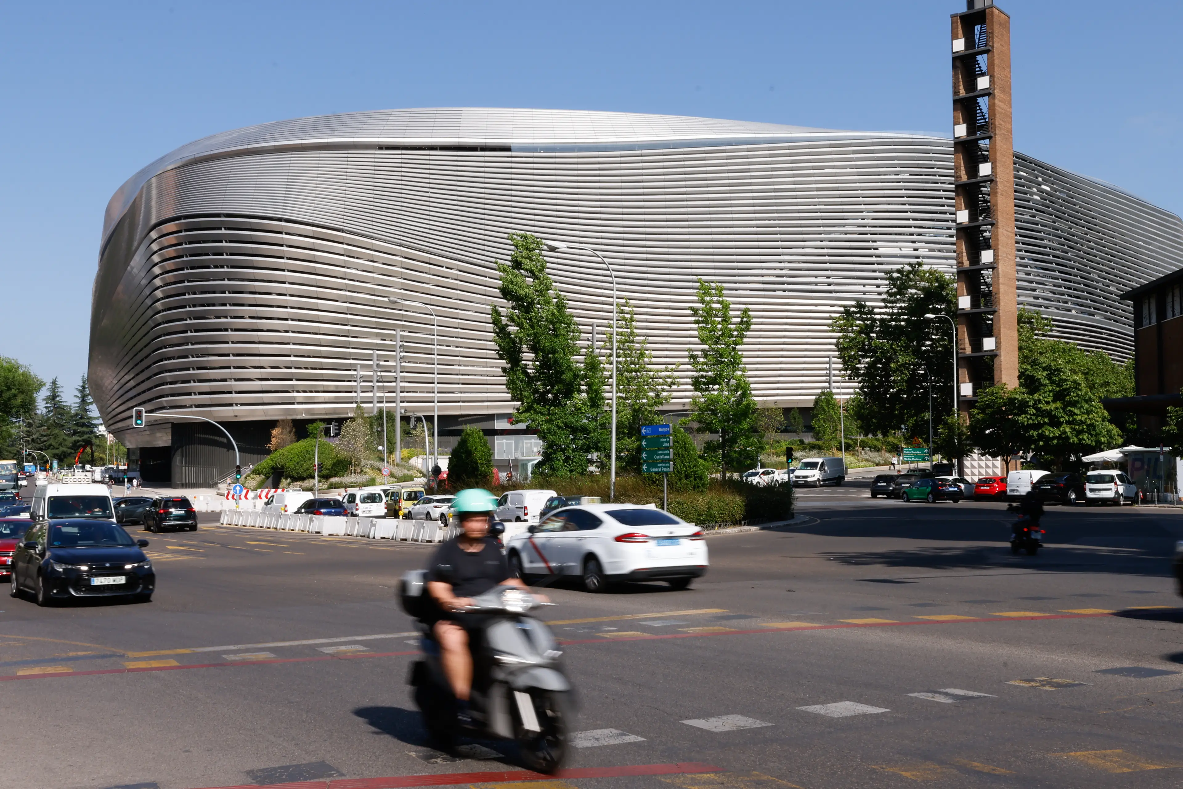 The Bernabeu is set to host the 2030 World Cup final, according to reports. Image credit: Getty