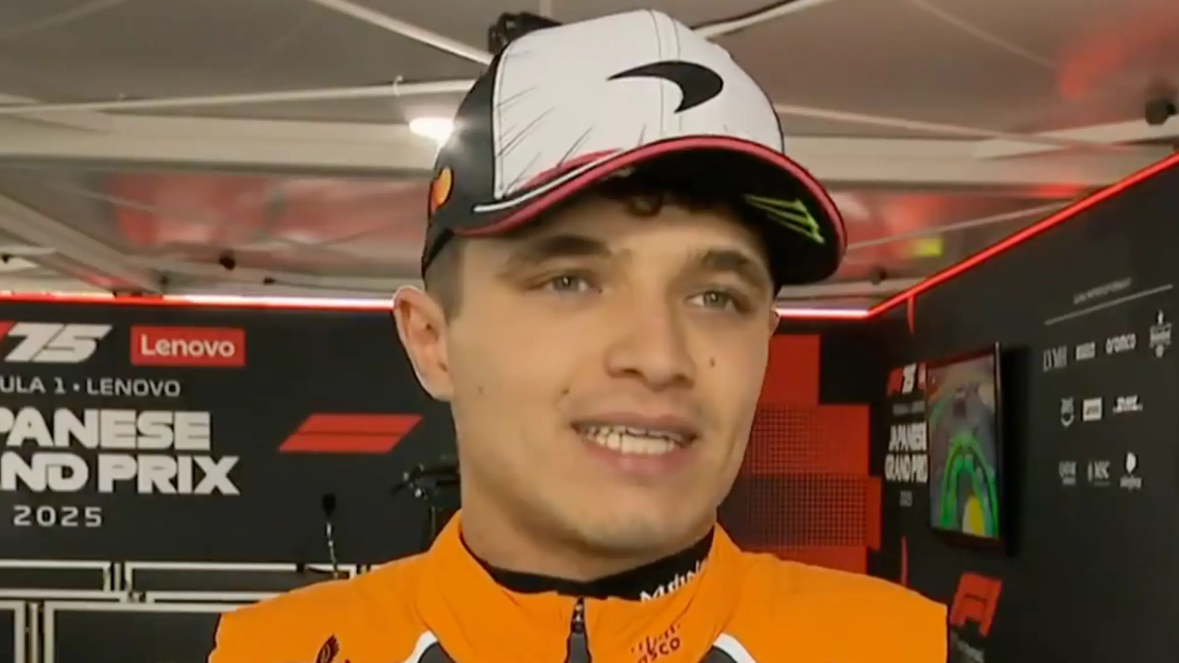 Lando Norris responds to Max Verstappen incident after Red Bull driver's brutal comment in cooldown room