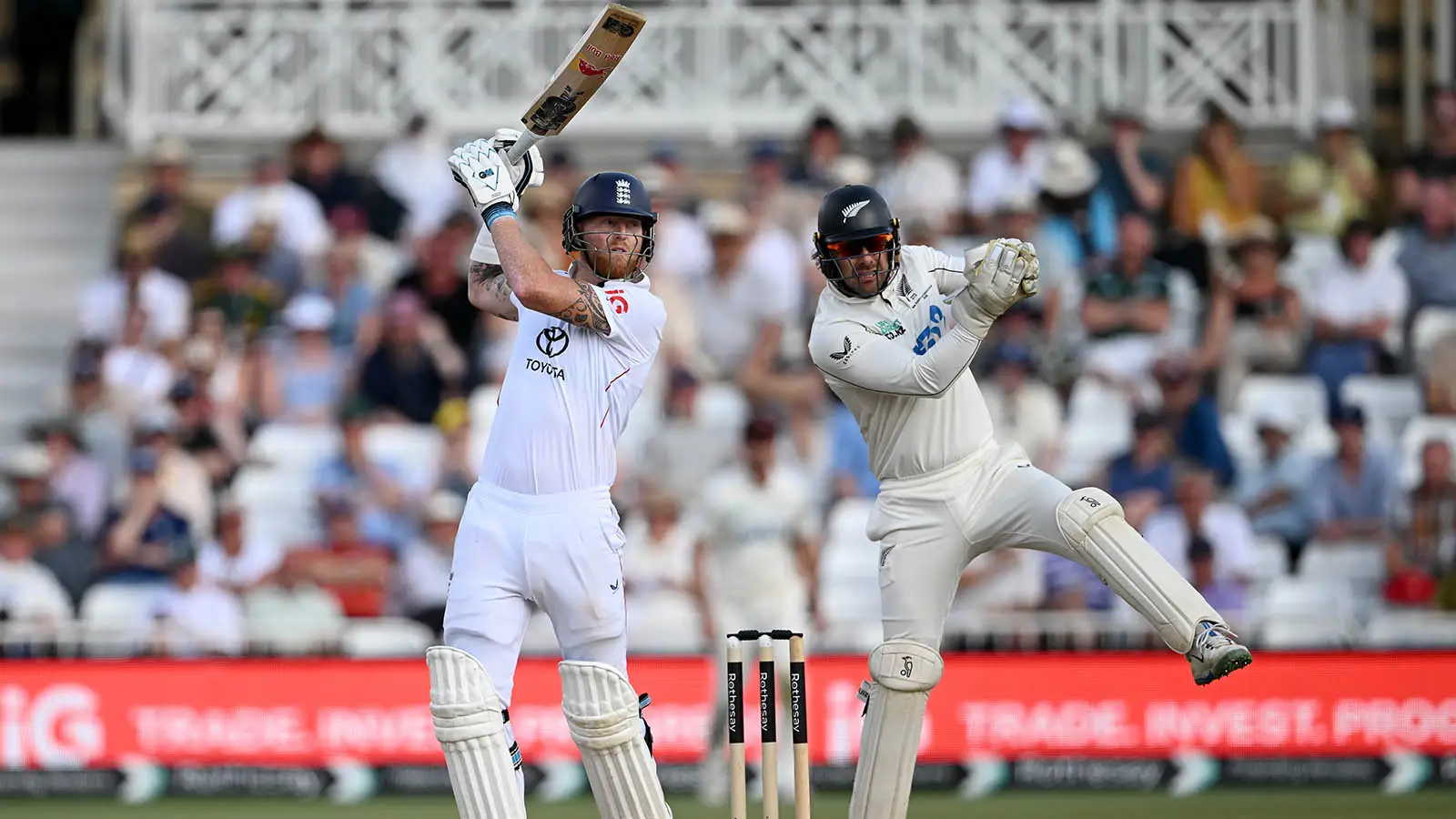 Stokes scored 30 in his final Test match innings (Image: Getty)