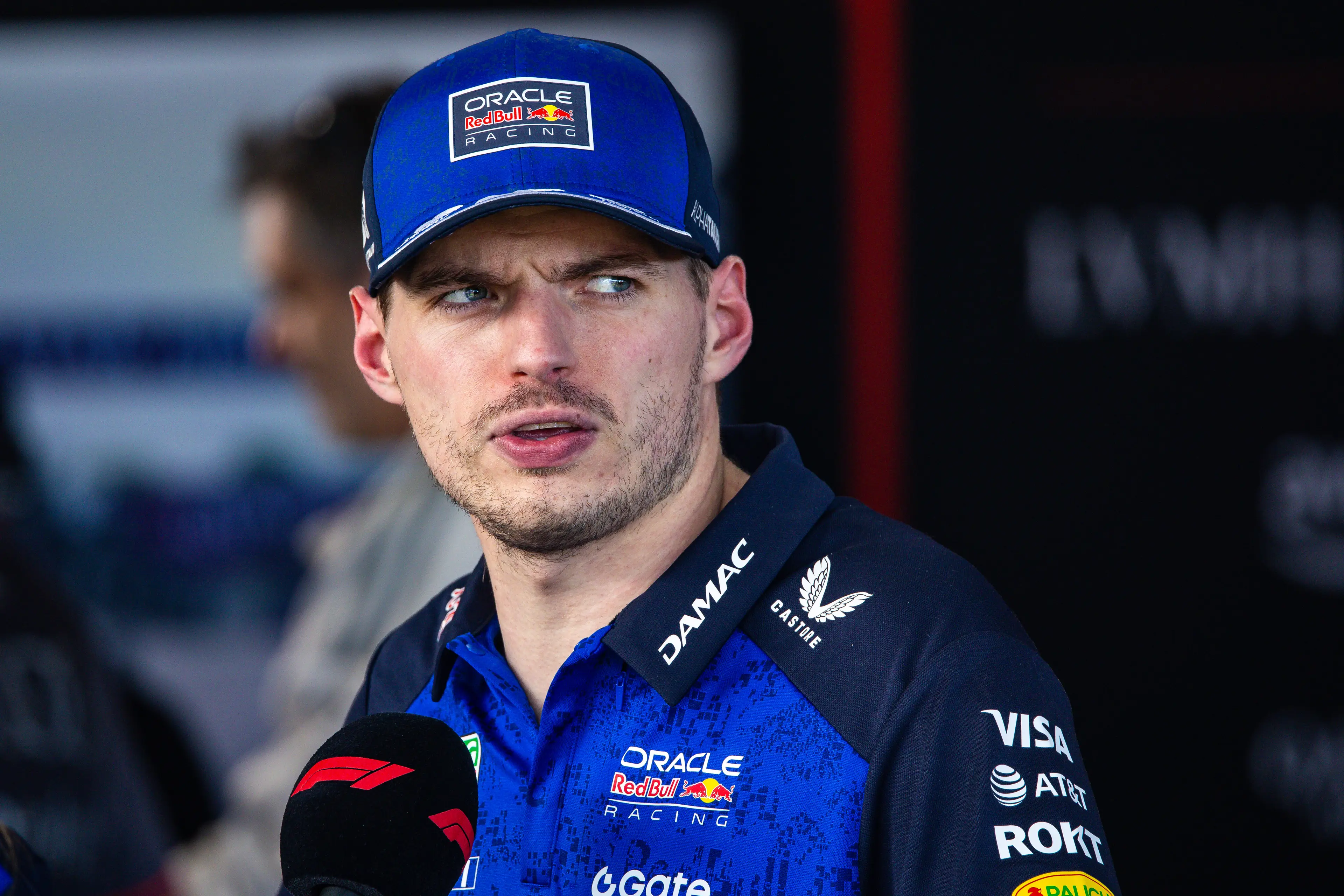 Max Verstappen after the Australian Grand Prix (credit: getty)