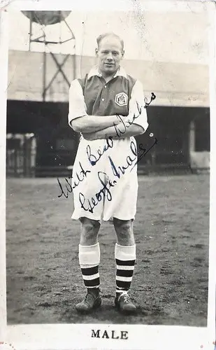 Male made over 300 appearances for the Gunners. Image credit: Arsenal