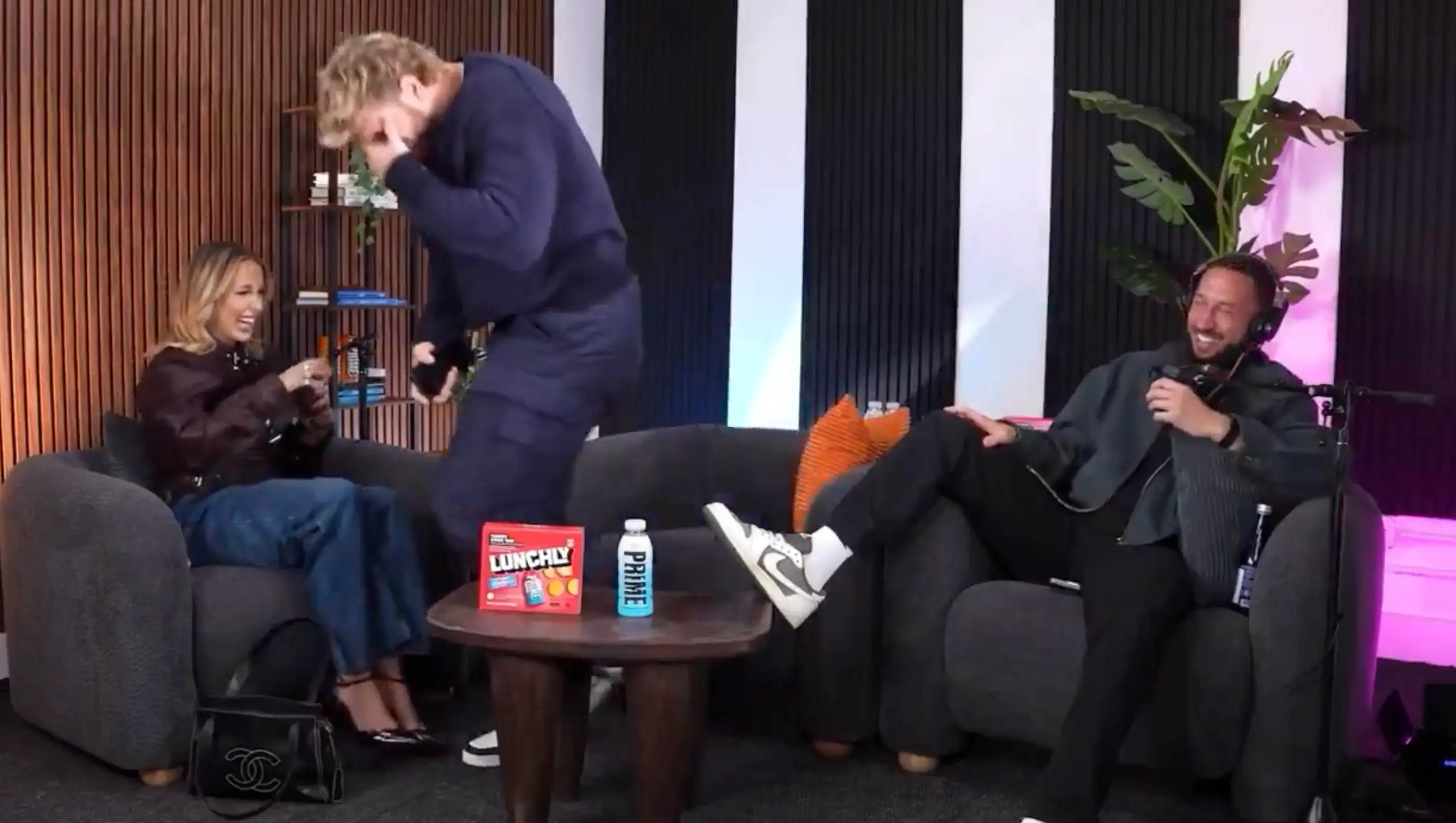 Logan Paul walked off set in the latest episode of Impaulsive. Image credit: YouTube/IMPAULSIVE