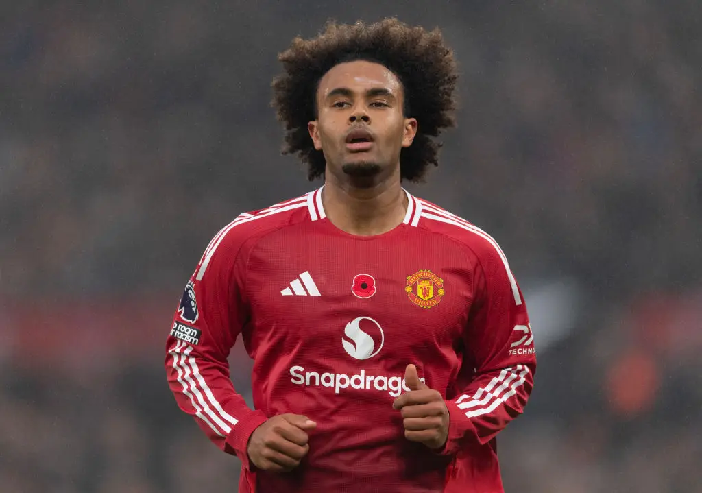 Joshua Zirkzee has struggled to find his feet at Manchester United. (Image: Getty)