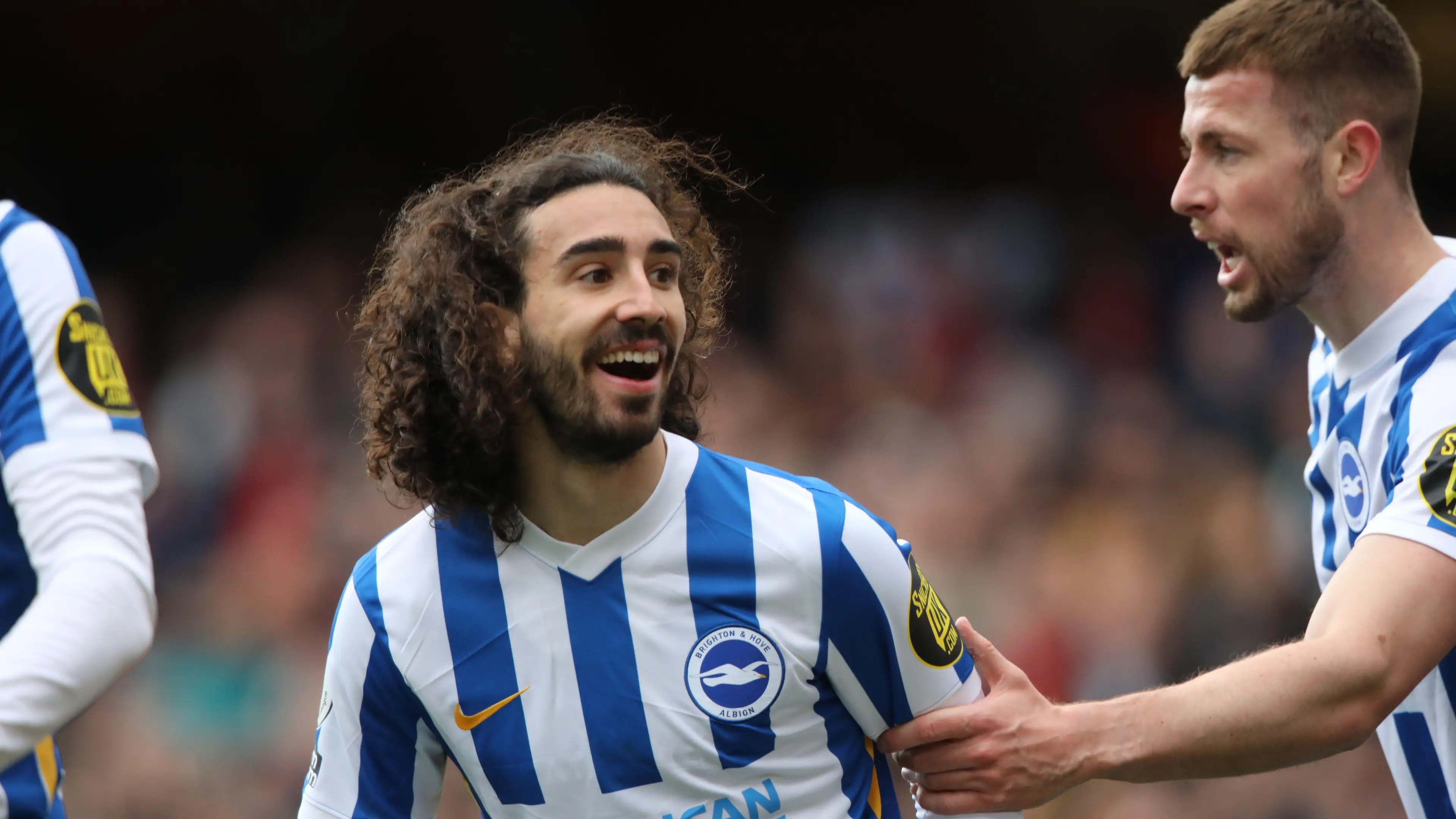 Marc Cucurella in Premier League action