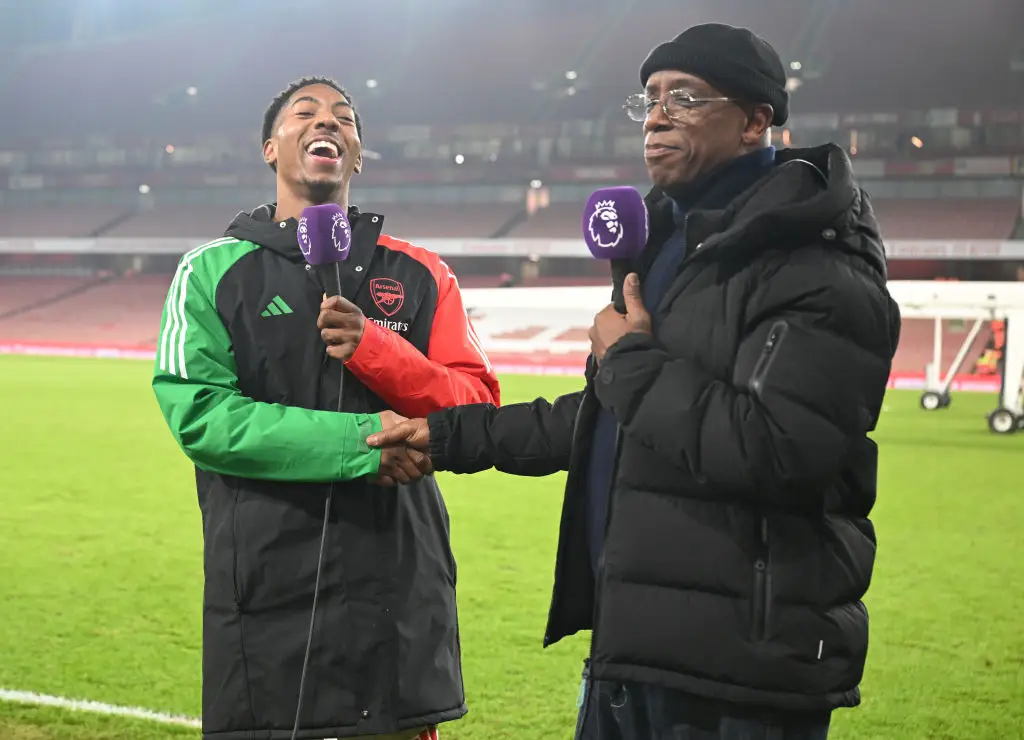 Myles Lewis-Skelly spoke to Ian Wright (Credit:Getty)