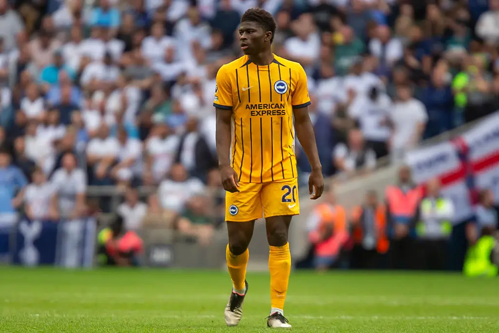 Carlos Baleba is linked with Manchester United (Credit:Getty)