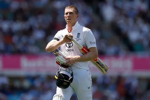 Crawley scored 85 in England's second innings in Adelaide but only hit one other half-century in nine innings (Image: Getty)