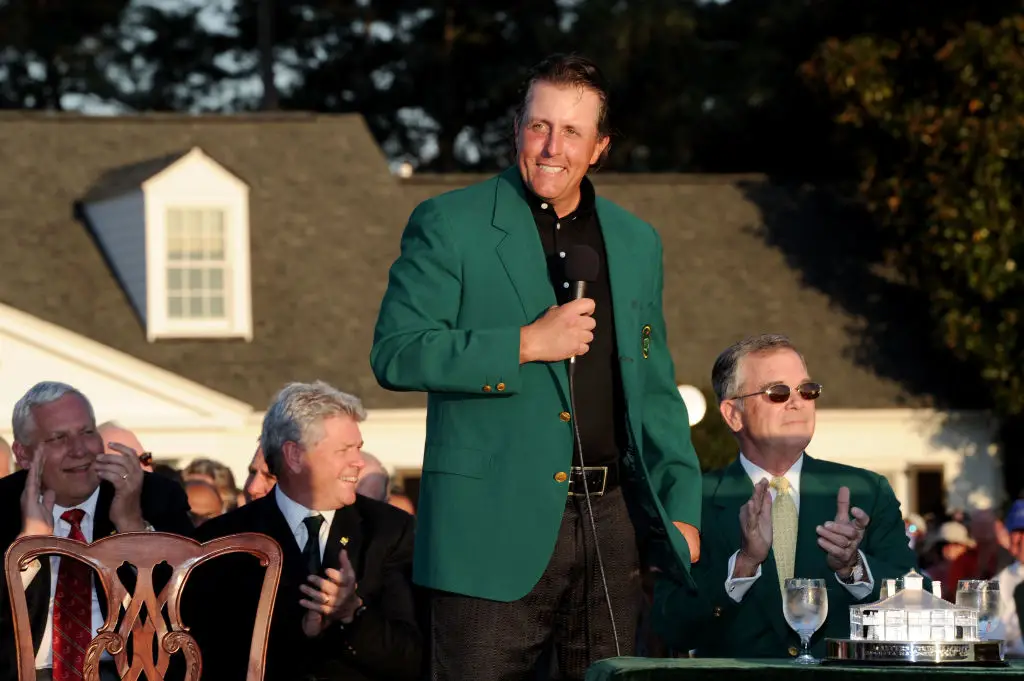 Mickelson last won The Masters in 2010. (Image: Harry How/Getty Images)
