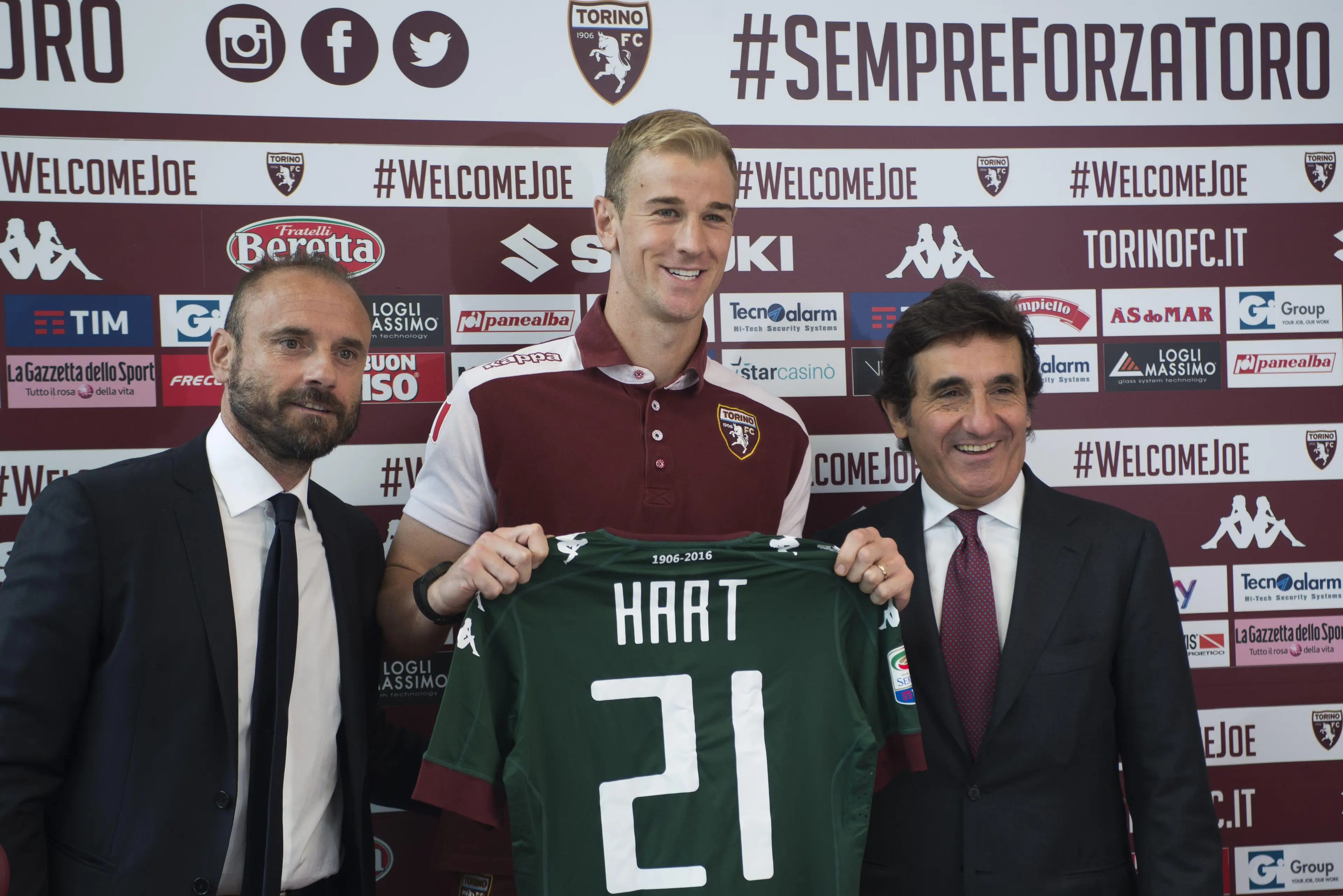 Hart then moved to Torino on loan. Image: PA Images